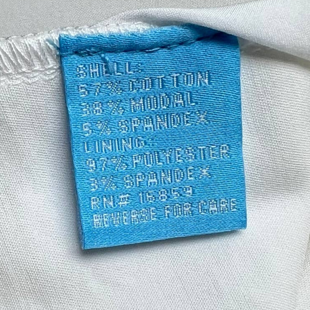 J. McLaughlin Skort Asymmetric Envelope Front White Women's Size 4 - Picture 6 of 10